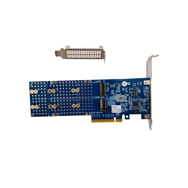 Alt view image 2 of 3 - YiBaoTong PEX88024 PCIe 4.0 X8 4X M.2 Ports NVMe SSD Switch Expansion Card