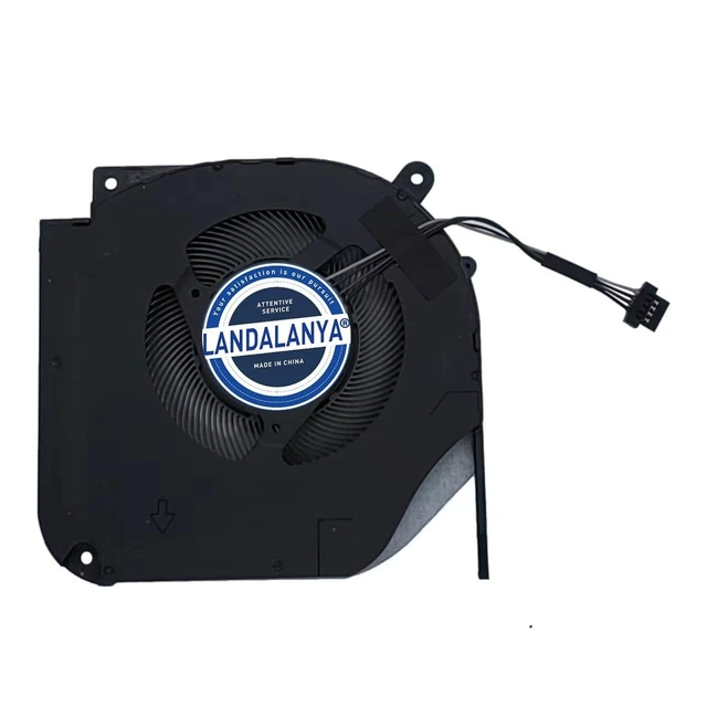 Alt view image 3 of 3 - LANDALANYA Replacement CPU Cooling Fan for TongFang THER7GK5M6-1411 GK5MP6O Maingear Vector Pro MG-VCP17 FIREBAT T9X T9X-7R Series EGC-80081S1-0AHB6 EG75070S1-1C100-S9A DC5V 2.5W (Thickness:8mm)