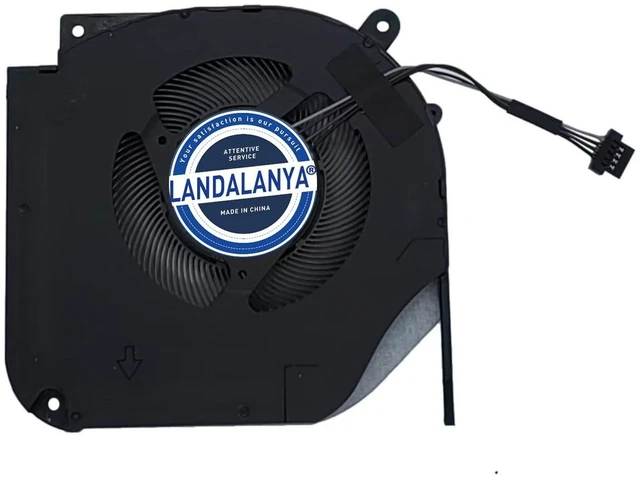 Main image of LANDALANYA Replacement CPU Cooling Fan for TongFang THER7GK5M6-1411 GK5MP6O Maingear Vector Pro MG-VCP17 FIREBAT T9X T9X-7R Series EGC-80081S1-0AHB6 EG75070S1-1C100-S9A DC5V 2.5W (Thickness:8mm)