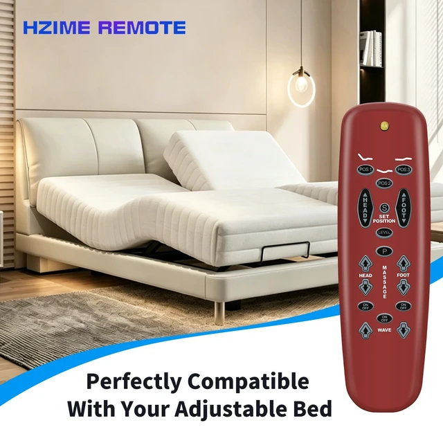 Alt view image 2 of 5 - New Replacement Remote Control for Leggett & Platt E95 C3 Adjustable Bed