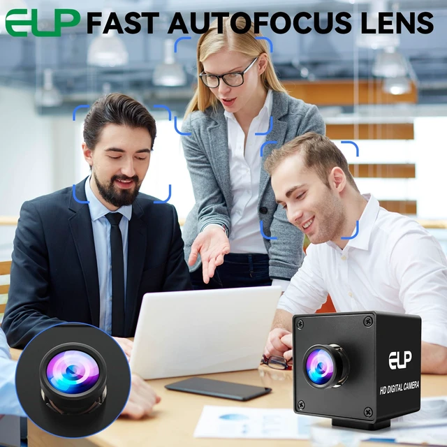 Alt view image 2 of 5 - ELP 20MP Autofocus USB Security Camera, High Speed USB3.0 Wide Angle Webcam