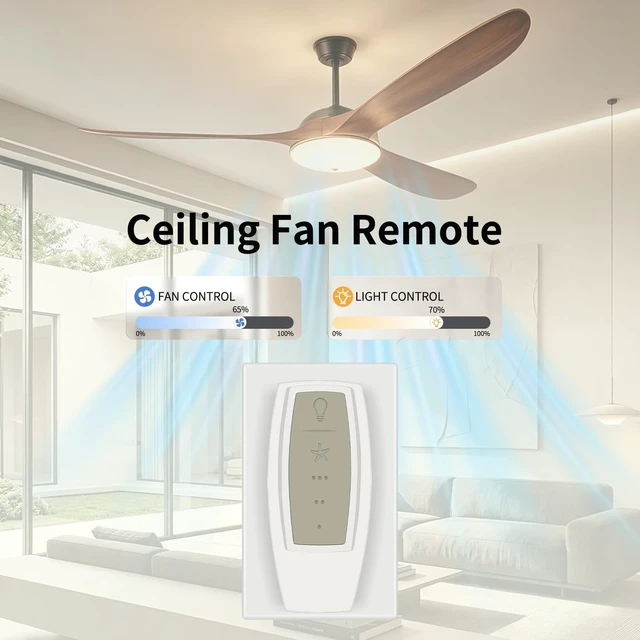 Alt view image 2 of 5 - Remote Control for Hunter Ceiling Fan 99110 Transmitter, K1131-01 K1131-02