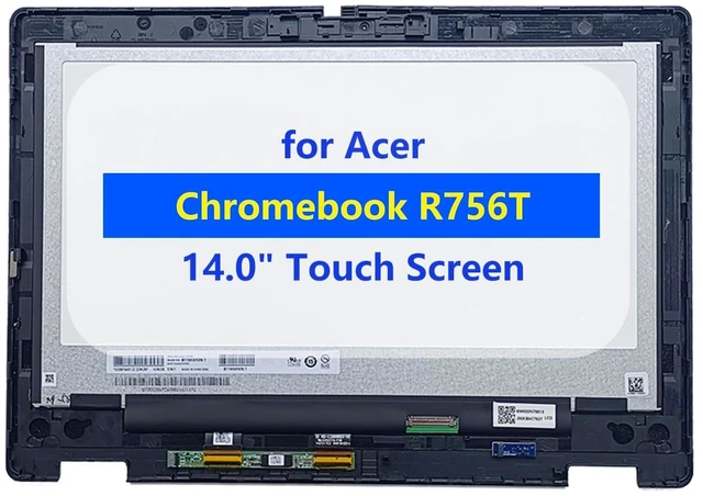 Main image of JADTRXU 6M.KEDN7.001 Screen Replacement for Acer Chromebook 11 R756T (Touch) LCD Module Display Touch Screen Digitizer Assembly w/Bezel and G-Sensor Board 30Pin