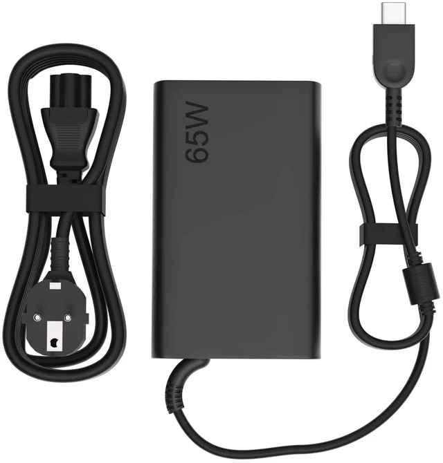 Main image of Slim 65W Lenovo Laptop Charger & Universal Type C Fast Power Adapter