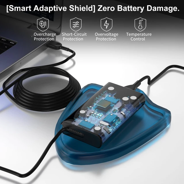 Alt view image 4 of 5 - Slim 65W Lenovo Laptop Charger & Universal Type C Fast Power Adapter
