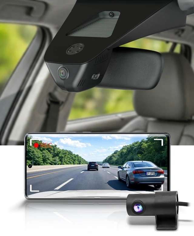 Main image of Fitcamx Front 4K+Rear 1080P Dash Cam for 2023-2027 Honda HR-V, OEM Look