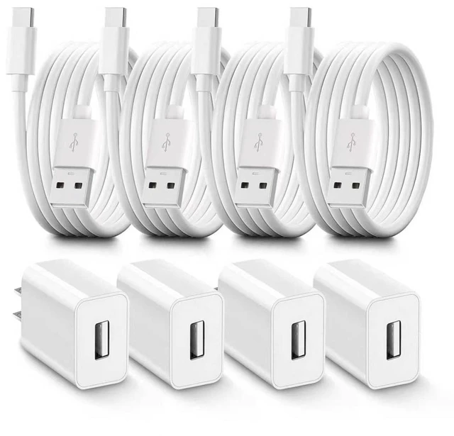 Main image of QKCOK 4 Pack 16FT Power Adapter for WYZE Duo Cam Pan,WYZE Cam Pan v4,Petcube Cam Indoor/Petcube Cam 360/TP-Link Tapo C120,Blink mini2,Blink Outdoor 4,USB Type C Power Cord