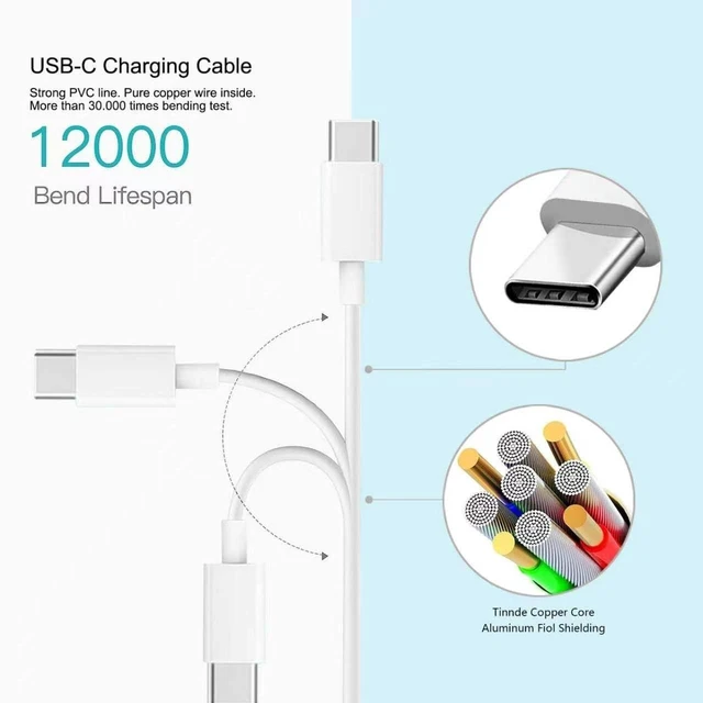 Alt view image 3 of 5 - QKCOK 4 Pack 16FT Power Adapter for WYZE Duo Cam Pan,WYZE Cam Pan v4,Petcube Cam Indoor/Petcube Cam 360/TP-Link Tapo C120,Blink mini2,Blink Outdoor 4,USB Type C Power Cord