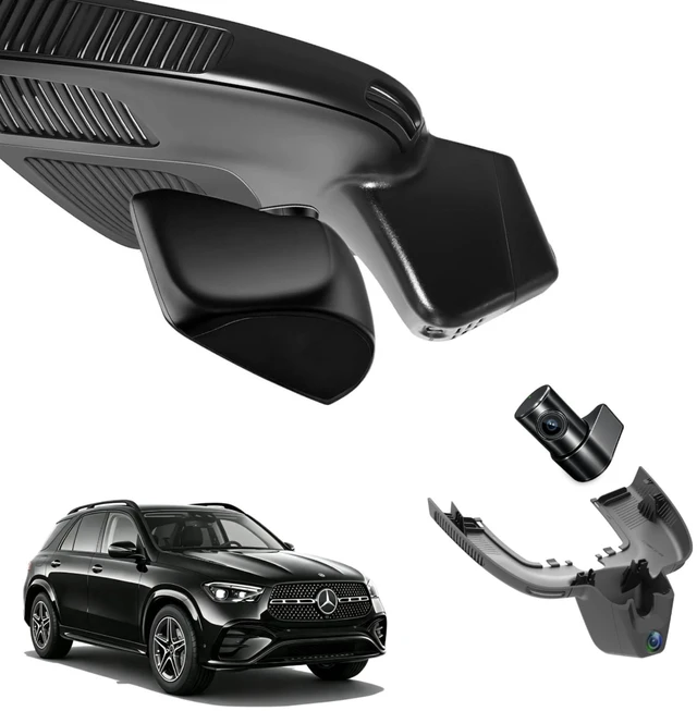Main image of Mercedes-Benz 4K Dash Cam Front and 1080P Rear for 2020-2026 GLE/GLS
