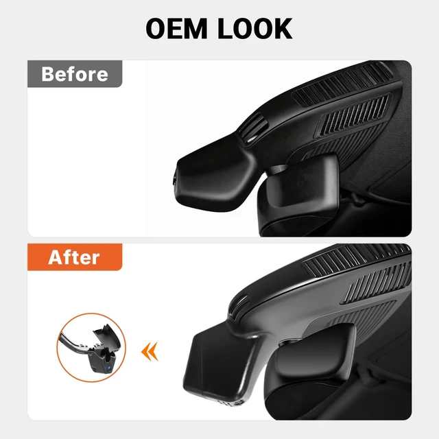 Alt view image 3 of 5 - Mercedes-Benz 4K Dash Cam Front and 1080P Rear for 2020-2026 GLE/GLS