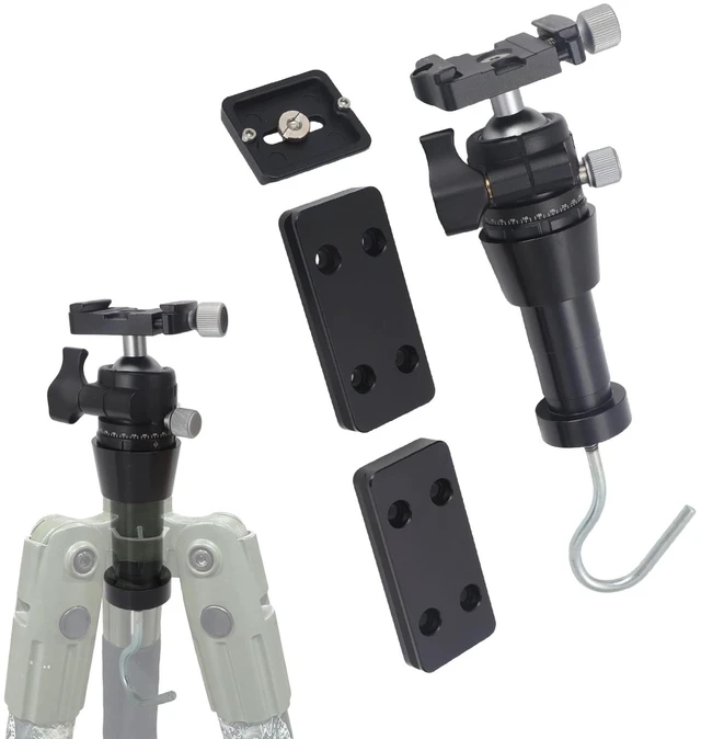 Main image of Ball Head Conversion Kit for BOG DeathGrip Tripod, 38mm Ball Head, ARCA