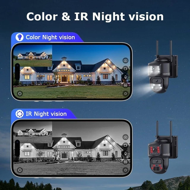 Alt view image 4 of 5 - SHIWOJIA 4G 360PTZ Solar Camera for Off-Grid, Ubox Pro, 24/7 AOV Recording