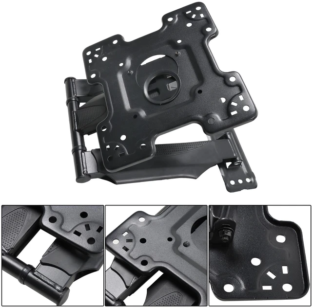 Alt view image 5 of 5 - YSMN Weatherproof Hard Shell for Outdoor TV, Direct Wall Installation Included TV Wall Mount, 32-44 Inch, Black