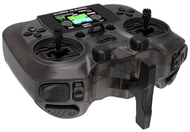 Alt view image 2 of 5 - FANCYWING Jumper Smart - Compact Remote Controller with Color Screen, Built-In ELRS Radio, Hall Sensor Gimbals, Grey