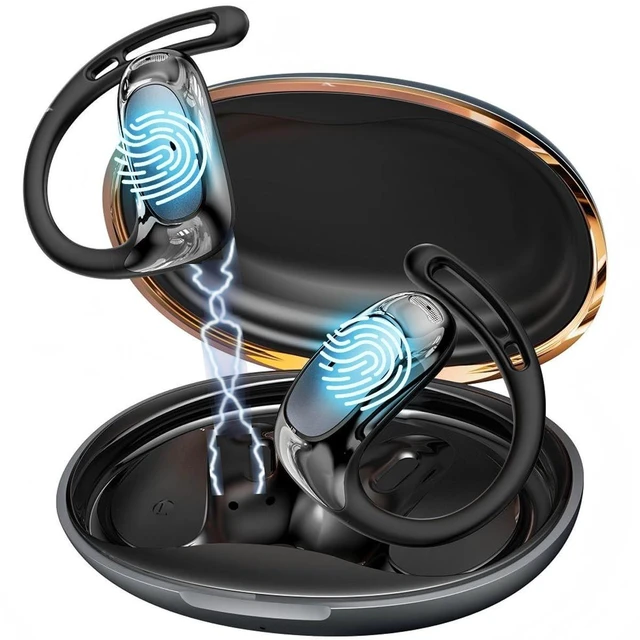 Main image of NE35 Open Ear Earbuds Bluetooth 6.0 Headphones, AI Translation Earbuds Real Time with 6 Translation Modes & 164 Language, 60H Playtime, Wireless Ear Earbuds for Travel, Meeting Sport & Learning