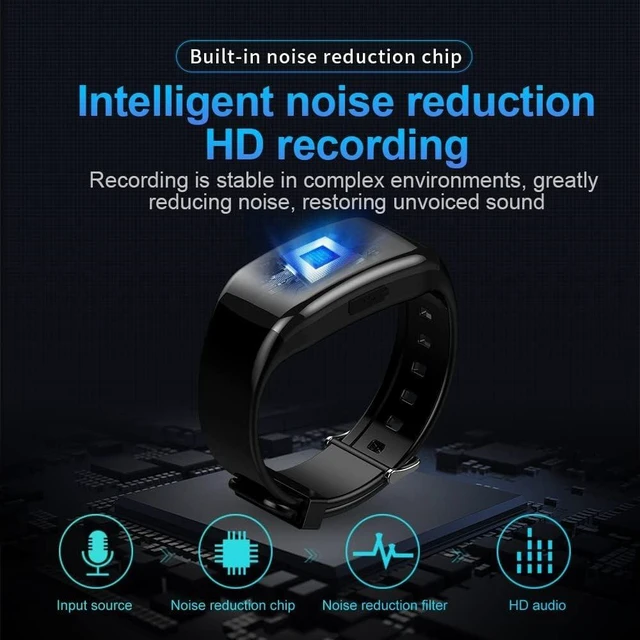 Alt view image 4 of 5 - Schenke Spy Camera Hidden Camera Watch 32GB Portable Small Nanny Cam Small Security Hidden Camera Body Pet HD 1080P Camera for Home Outdoor Office, Mini Spy Cam for Security Indoor