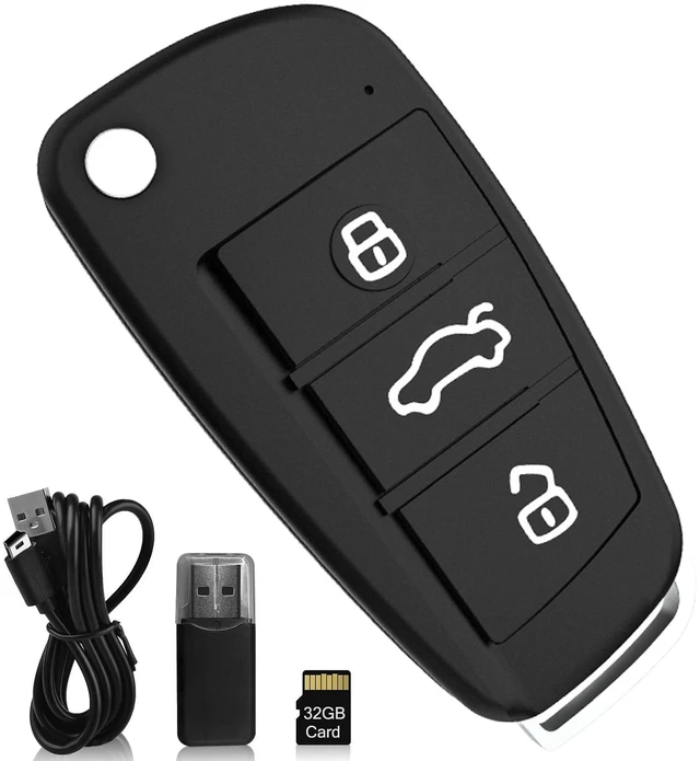 Main image of Mini Camera with 32GB Card, Small Camera with DVR, Automatic File Saving