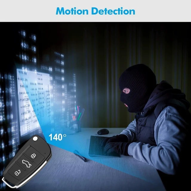 Alt view image 5 of 5 - Mini Camera with 32GB Card, Small Camera with DVR, Automatic File Saving