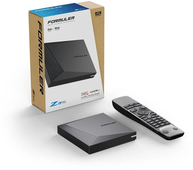 Main image of Z11 Pro 4K Android 11 Media Player HDR10+, 2GB RAM/16GB Storage, Dual-Band WiFi, Gigabit LAN, Bluetooth 5.0, Includes Premium IR1 Remote