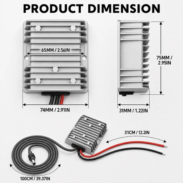 Alt view image 5 of 5 - Starlink Gen3 Standard 4X DC Power Supply Adapter 12V/ 30V to 57V 4.5A