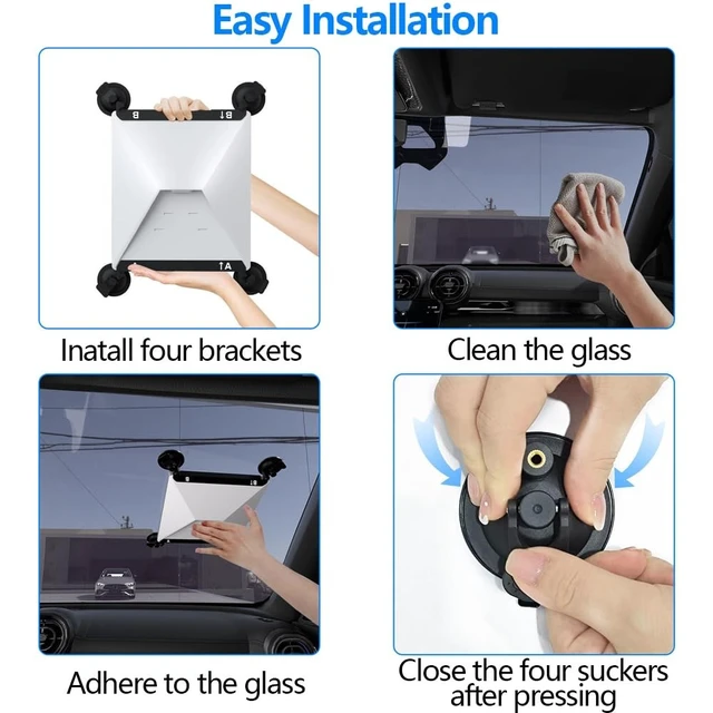 Alt view image 4 of 5 - Onimento Starlink Mini Sunroof Suction Cup Mount - Mounting Kit for Car Windows and Sunroofs for Starlink Mini Car/Window Roof Mounting Kit Accessories (Suction Cup Mount)