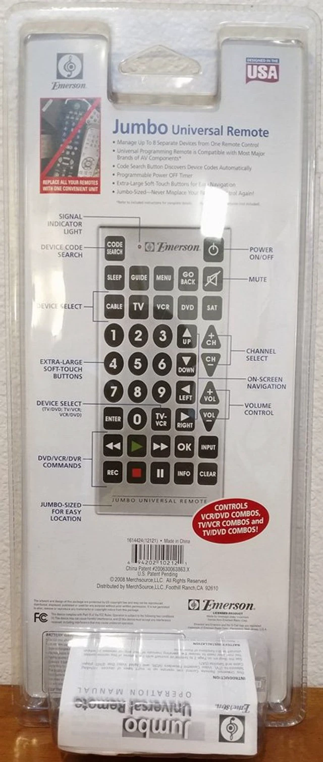 Alt view image 2 of 3 - Innovage Jumbo Remote Control