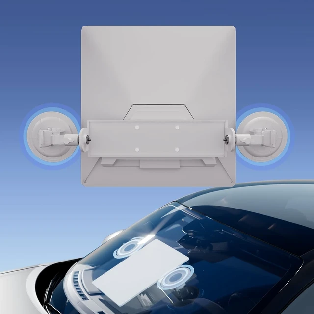 Alt view image 5 of 5 - Starlink Mini Suction Cup Mount, Starlink Car Mount, Adjustable Suction Cup Suitable for Cars, Window, Sunroof, RVs, Boats Stable Satellite Signal During Travel