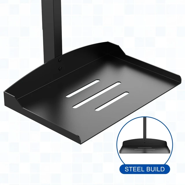 Alt view image 4 of 5 - Adjustable Height Projector Ceiling Mount for Home Theater Or Office(Black)