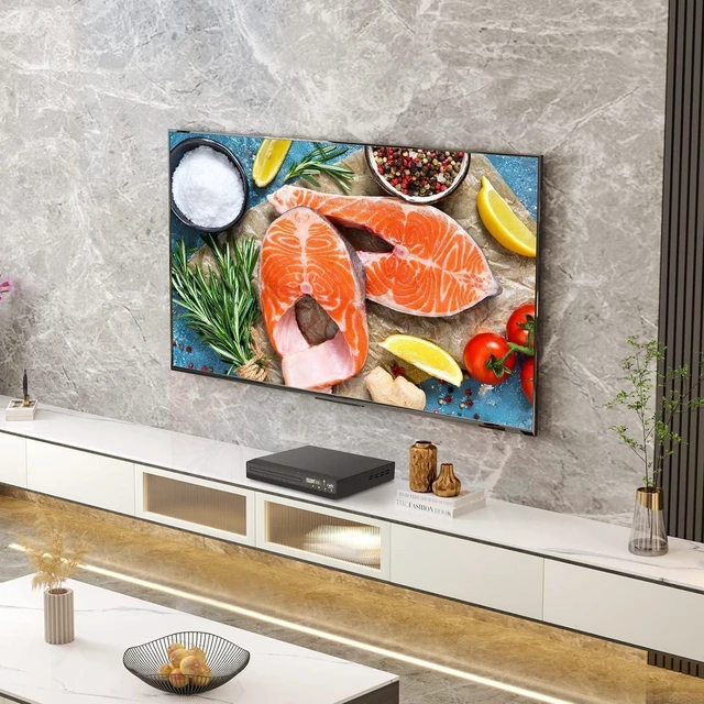 Alt view image 2 of 5 - DVD Player, HDMI Region Free DVD Players for Smart TV, 1080P Upscaling