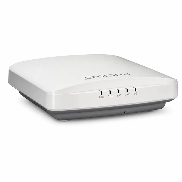 Main image of Ruckus R550 Wi-Fi 6 Indoor Access Point, Dual-Band 2x2:2 MU-MIMO, Up to 1Gbps, 2x1GbE & USB, WPA3, 802.11ax/ac/n, PoE, Model 9U1-R550-US00, Cloud Care Pre-Configured Bundle Eligible