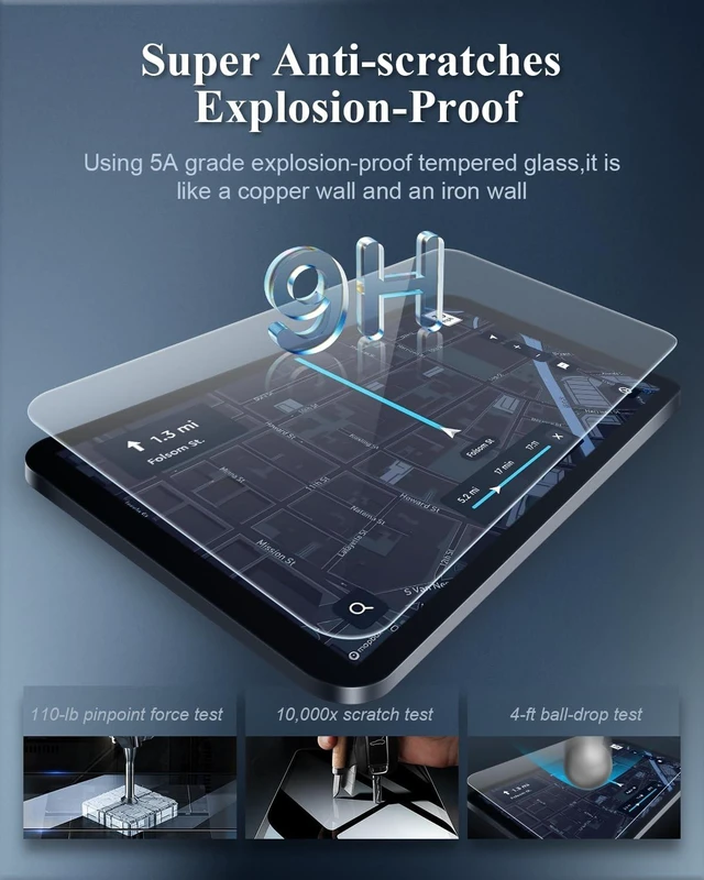 Alt view image 2 of 5 - BIBIBO for New 2027 Rivian R2 15.6" Screen Protector HD Glass