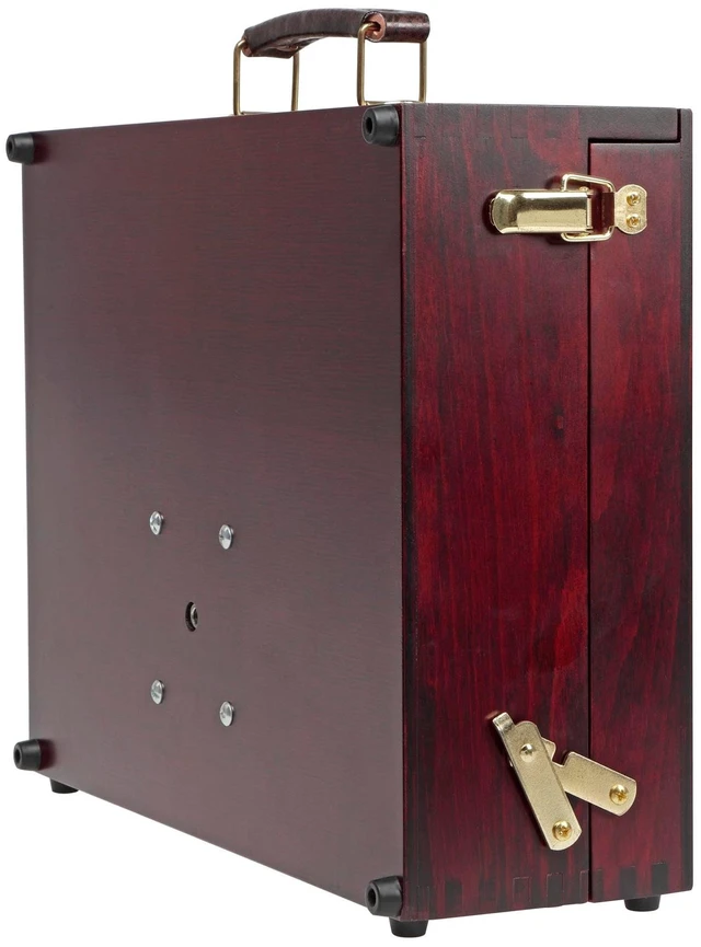 Alt view image 5 of 5 - SoHo Urban Artist Scout Pochade Box with Apex Tripod - Adjustable Camera Stand and Compact Artist Easel for Outdoor Painting, Field Photography, and Travel Studio Setup