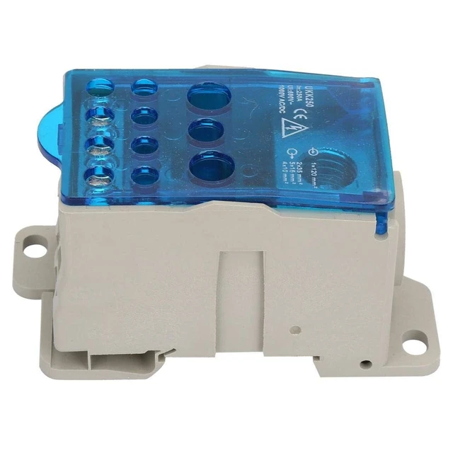 Main image of Liccx Din Rail Terminal Block, Universal Power Junction