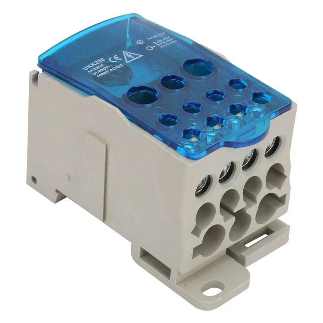 Alt view image 2 of 5 - Liccx Din Rail Terminal Block, Universal Power Junction