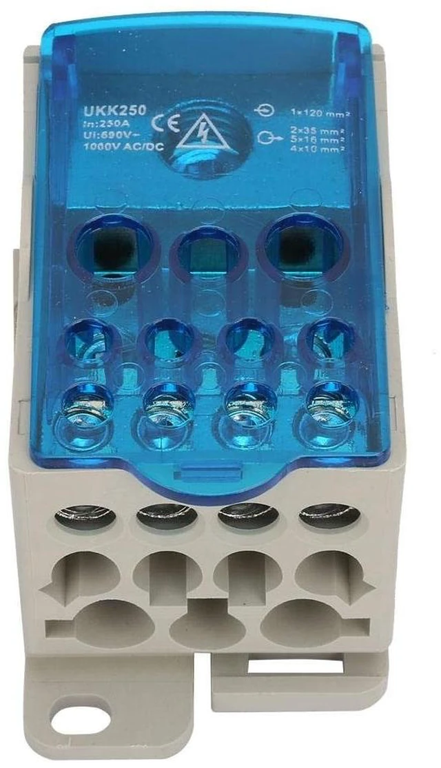Alt view image 3 of 5 - Liccx Din Rail Terminal Block, Universal Power Junction