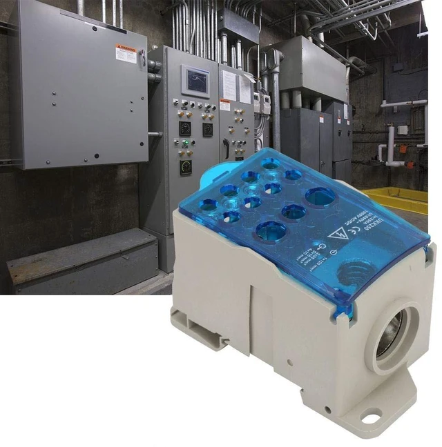 Alt view image 4 of 5 - Liccx Din Rail Terminal Block, Universal Power Junction