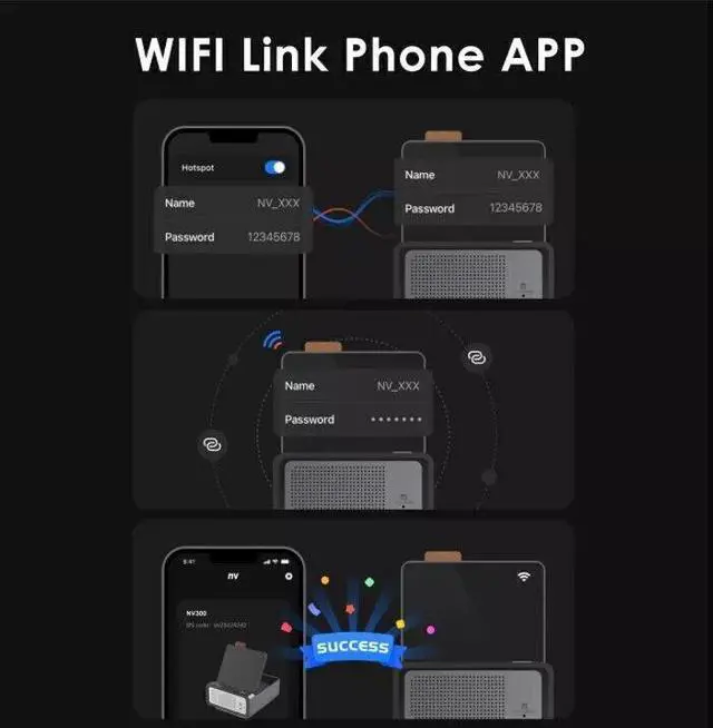 Alt view image 3 of 7 - Thermal Master NV300 WiFi Automotive AI Camera 7mm 300m Night Vision for Car