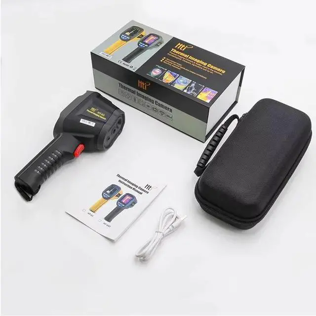 Alt view image 7 of 7 - HTi HT-03 Thermal Imaging Camera 120x90 IR Resolution Infrared Temperature Meter