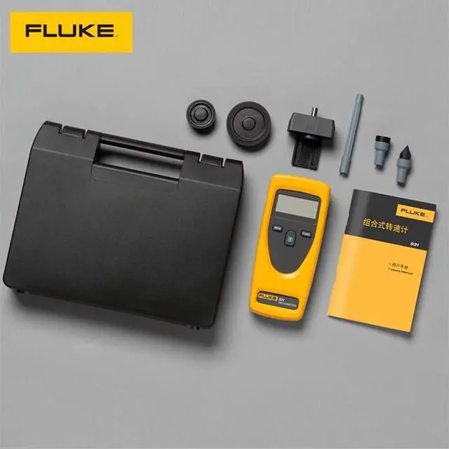 Alt view image 3 of 7 - Fluke 930 Non-Contact Tachometer 1 To 99999 revolution/minute 6-digit backlight