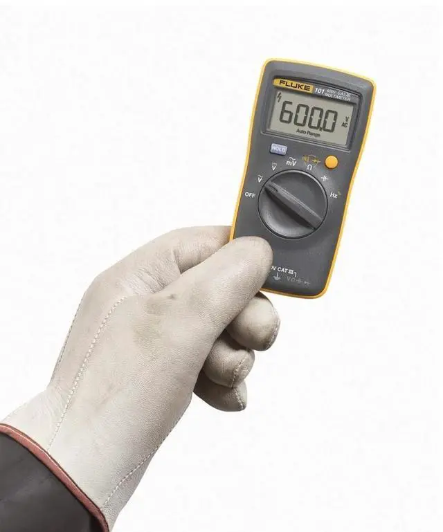 Alt view image 3 of 6 - Fluke 101 Digital Multimeter Voltmeter AC DC Voltage DC Current Multi Tester