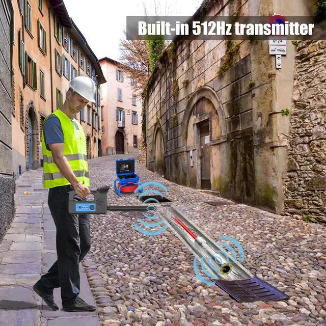 Alt view image 5 of 7 - 7 Inch Monitor Pipe Inspection Endoscope Video Camera With and 512HZ Locator