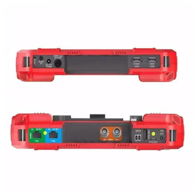 Alt view image 3 of 7 - A82 A86 7" 5 In 1 H.265 HD IP CCTV Tester Monitor AHD CVI TVI CVBS Camera Test DT-A82