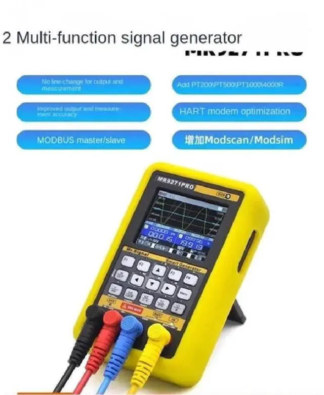 Alt view image 3 of 5 - MR9271PRO Signal Generator 4-20mA HART Communicator Simplex/Duplex Mode