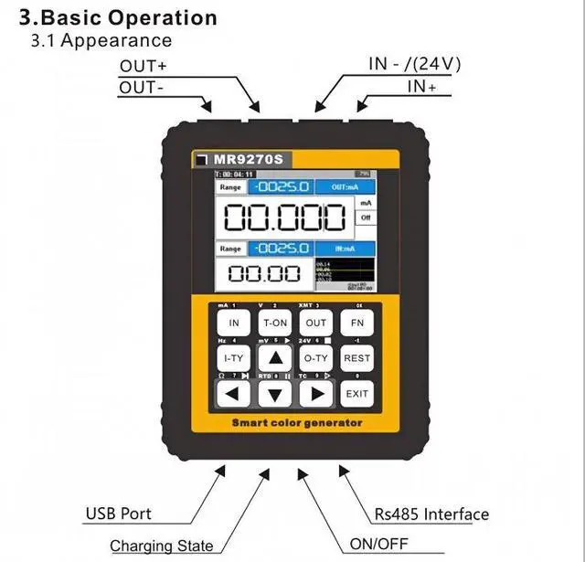 Alt view image 3 of 7 - MR9270S+HART 4-20mA Signal Generator Calibration Current Voltage Thermocouple