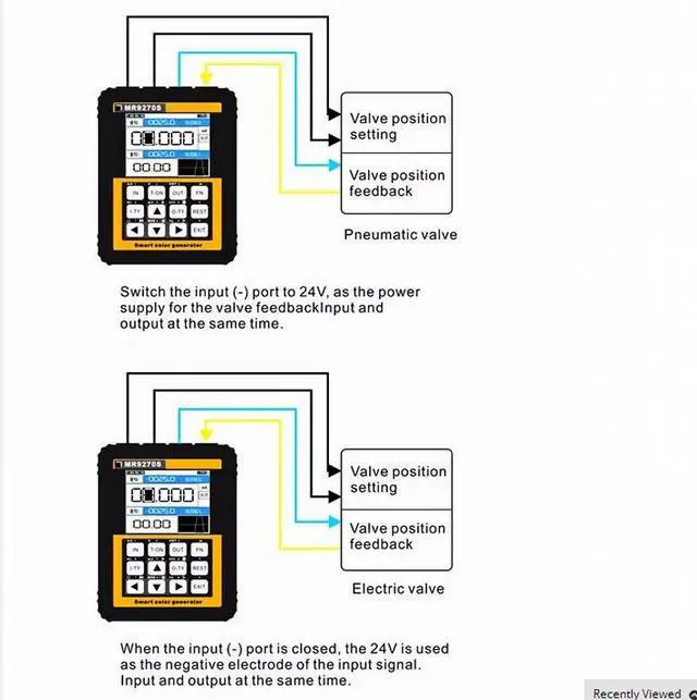 Alt view image 6 of 7 - For MR9270S+ Hart 4-20mA Signal Generator Current Voltage Thermocouple