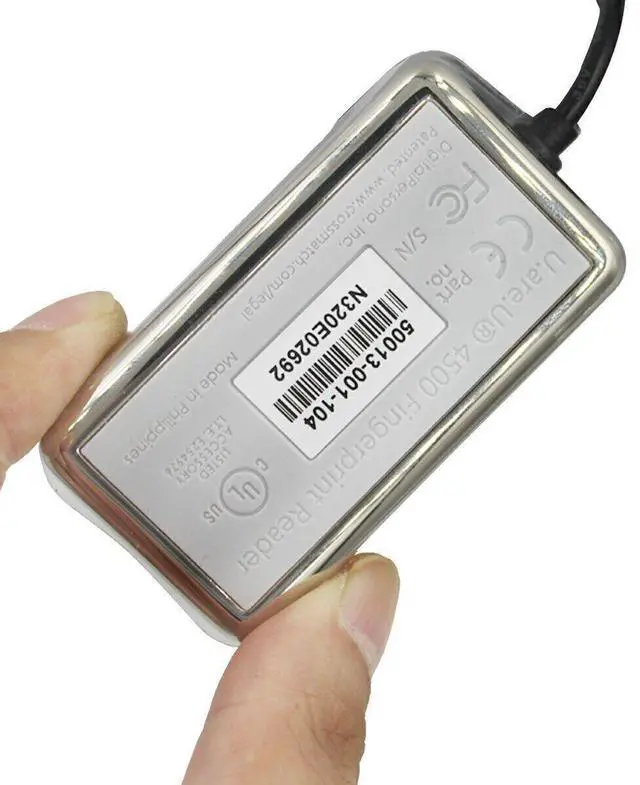 Alt view image 2 of 4 - DigitalPersona HID 4500 Excellent Image Quality 512 DPI USB Fingerprint Reader