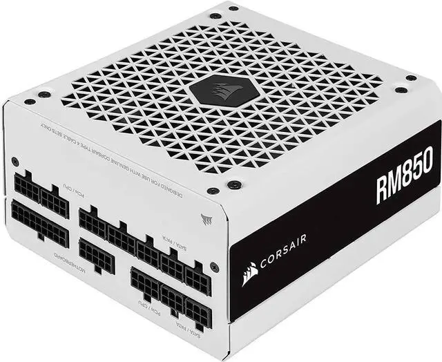 Main image of RM White Series RM850 | 850W 80 PLUS Gold Fully Modular ATX Power Supply