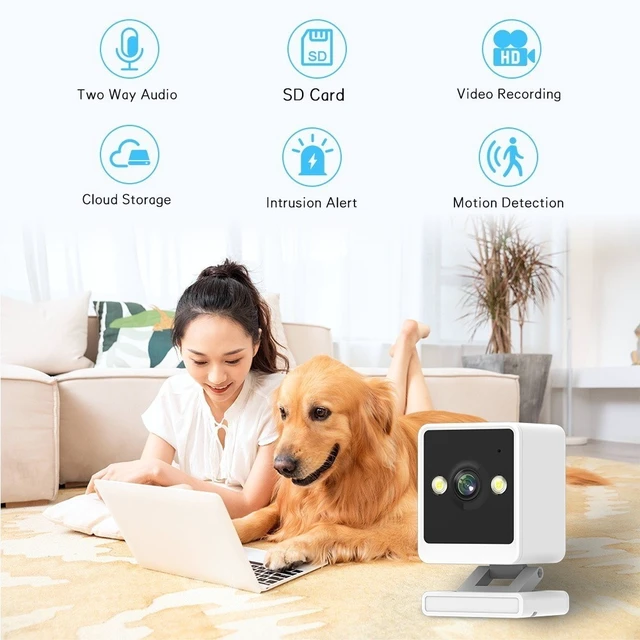 Alt view image 2 of 7 - 1080P HD WiFi IP Camera Wireless Indoor with Night Vision Motion Detection CCTV