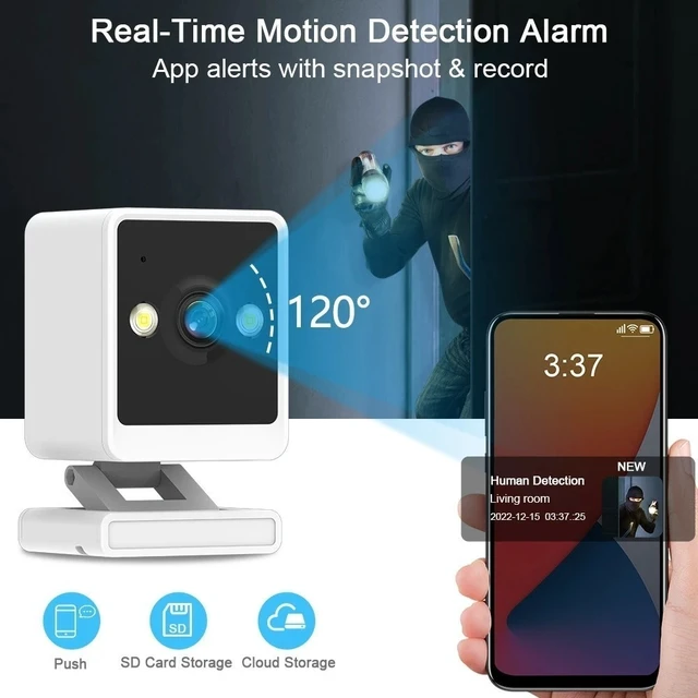 Alt view image 4 of 7 - 1080P HD WiFi IP Camera Wireless Indoor with Night Vision Motion Detection CCTV
