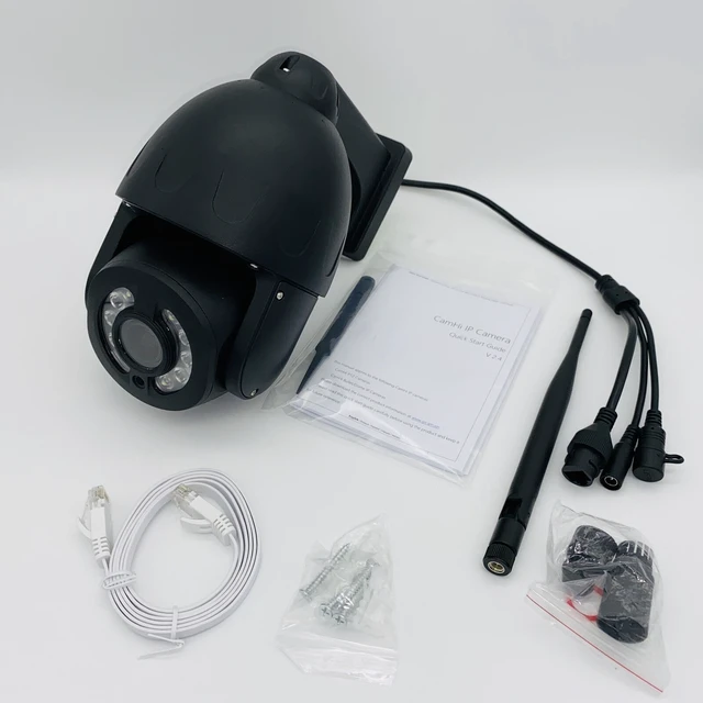 Alt view image 7 of 7 - 5MP PTZ Camera 3G 4G Security Color Night Vision 5x Optical Zoom Two Way Audio